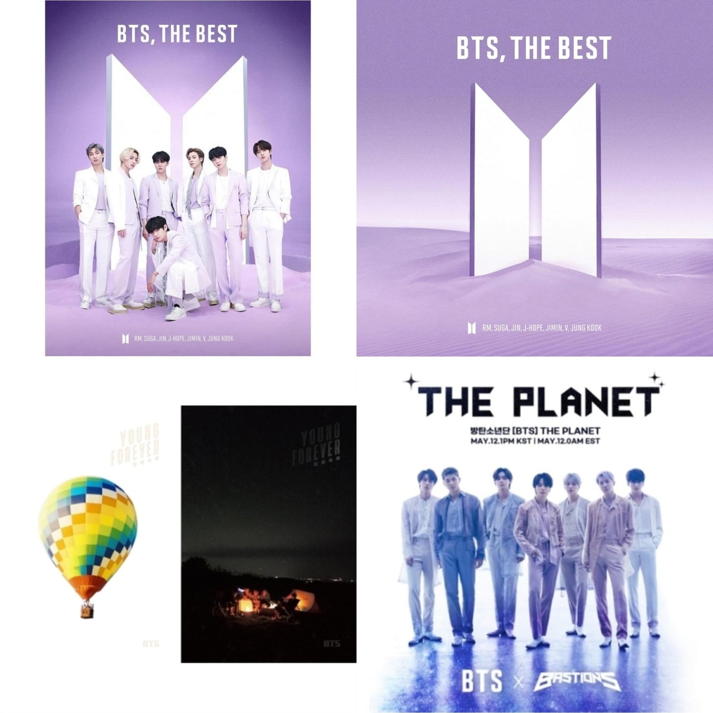 This is a 4 CD SKU bundle.
1.This CD is brand new.Format: CDThis item's title is: BTS: The Best – C Version - (2CD/Booklet) (Japanese Ver. Limited)Artist: BtsBarcode: 4988031427002Release Date: 6/23/2021
2.This CD is brand new.