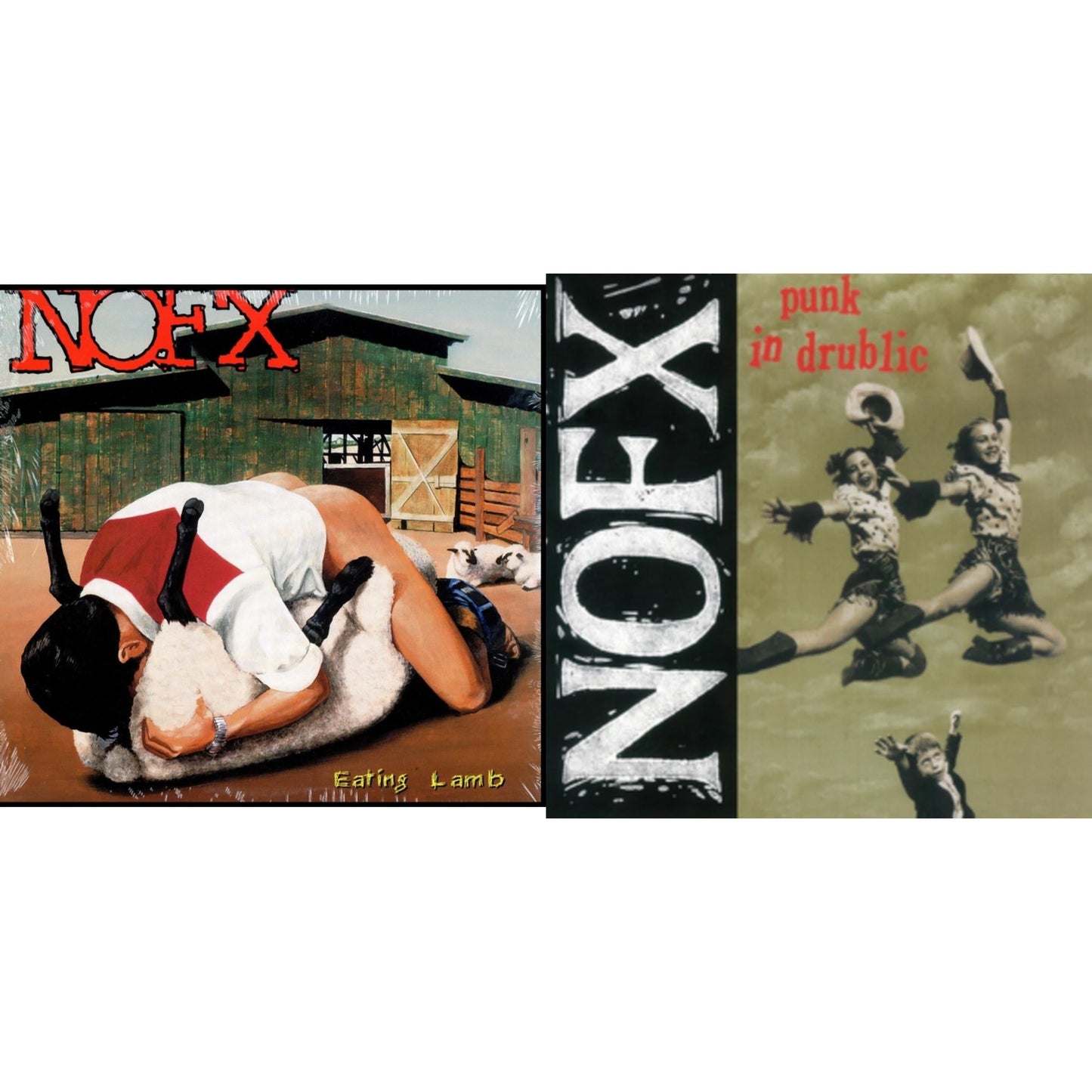 This is a 2 LP Vinyl SKU bundle.
1.This LP Vinyl is brand new.Format: LP VinylMusic Style: PunkThis item's title is: Heavy Petting ZooArtist: NofxLabel: EPITAPHBarcode: 045778645718Release Date: 1/30/1996
2.This LP Vinyl is brand new.