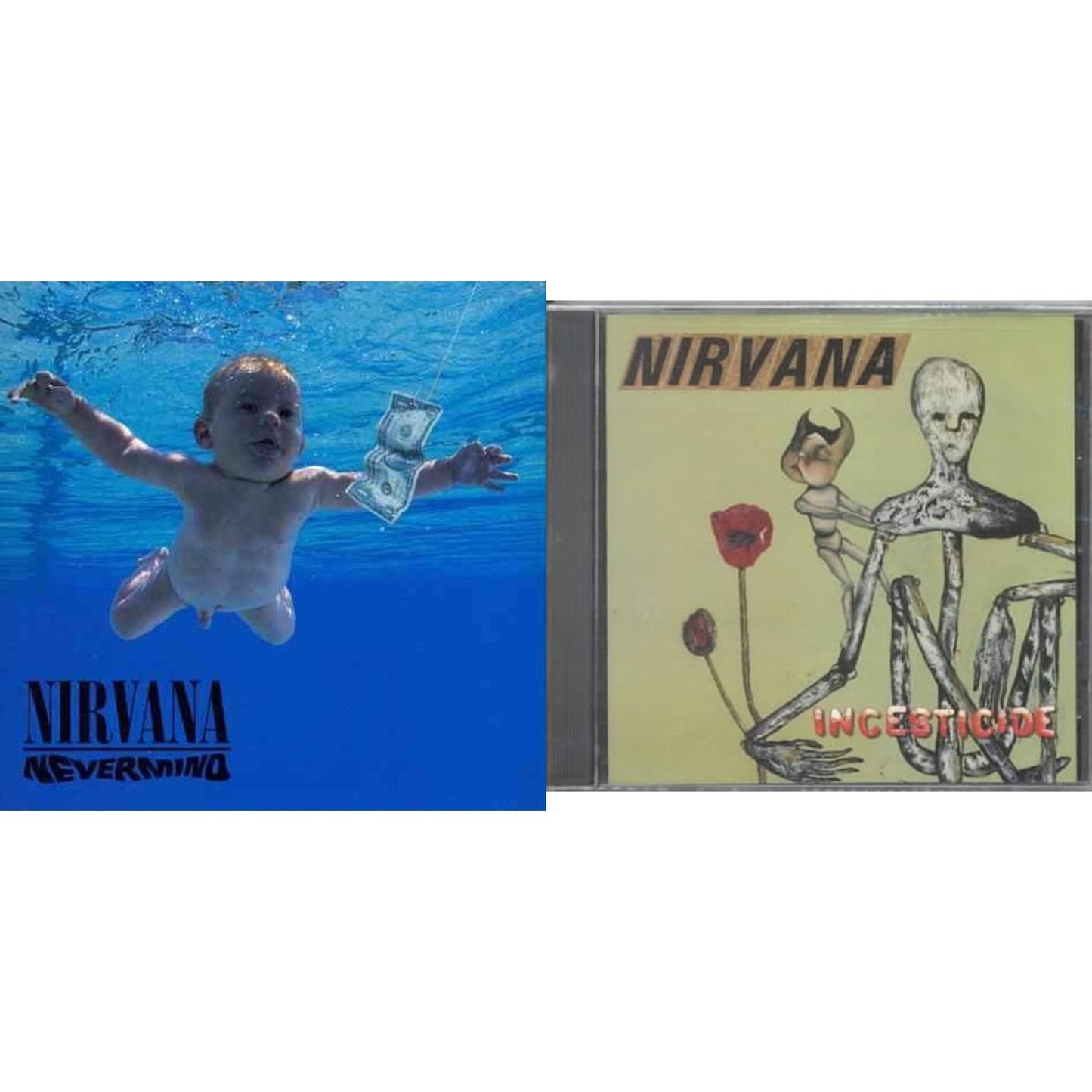 This is a 2 CD SKU bundle.
1.This CD is brand new.Format: CDMusic Style: GrungeThis item's title is: NevermindArtist: NirvanaLabel: GEFFENBarcode: 602527779089Release Date: 9/27/2011
2.This CD is brand new.