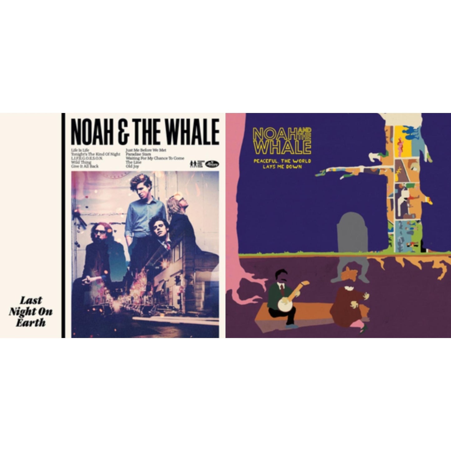 This is a 2 LP Vinyl SKU bundle.
1.This LP Vinyl is brand new.Format: LP VinylMusic Style: FolkThis item's title is: Peaceful, The World Lays Me DownArtist: Noah & The WhaleBarcode: 805520240109Release Date: 11/18/2022
2.This LP Vinyl is brand new.