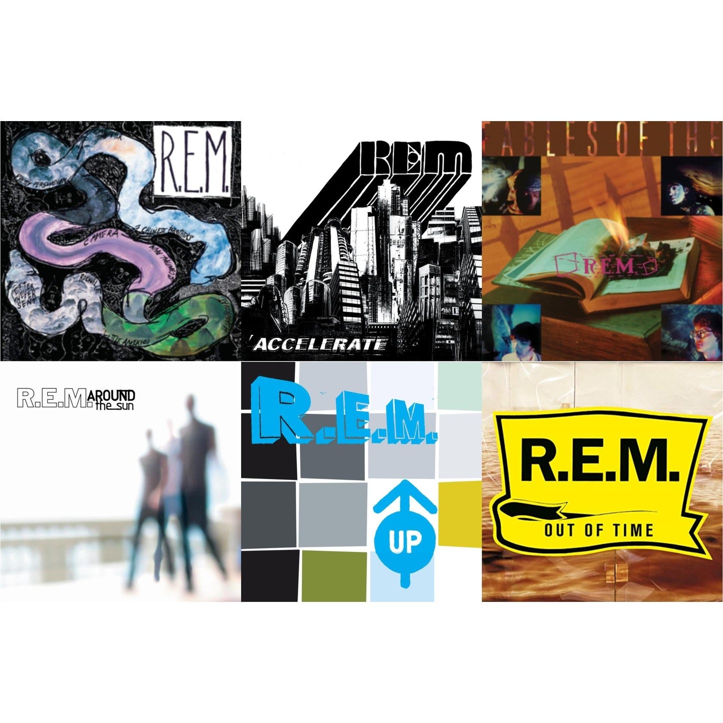 This is a 6 LP Vinyl SKU bundle.
1.This LP Vinyl is brand new.Format: LP VinylThis item's title is: Fables Of The ReconstructionArtist: R.E.M.Barcode: 602465172270Release Date: 5/31/2024
2.This LP Vinyl is brand new.