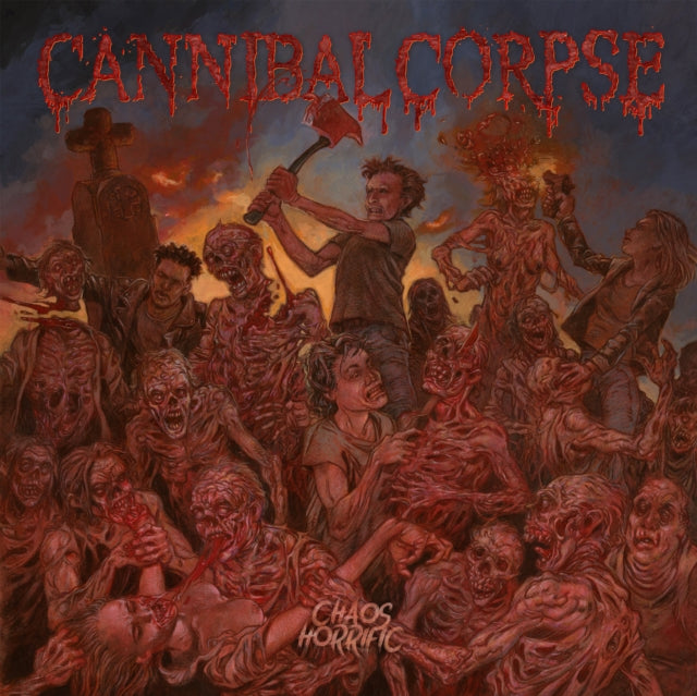 Chaos Horrific (Blue Smoke LP Vinyl) & Hammer Smashed Face