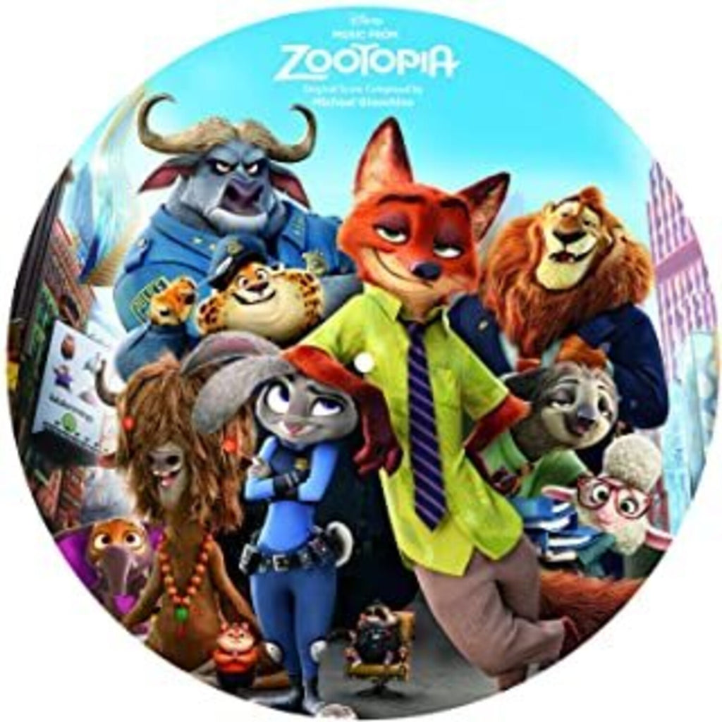 Music From Zootopia (Picture Disc) & Fantastic Four: First Steps (Ost) (Blue Marble/Orange Marble Vinyl/2LP) & Spider-Man: No Way Home Ost (Picture Disc LP Vinyl)