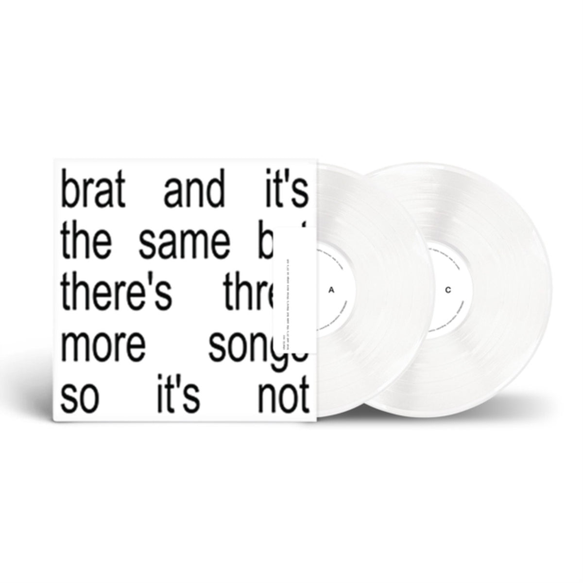 Brat & It's The Same But There's Three More Songs So It's Not (2LP/White Vinyl) & How I'm Feeling Now (Clear LP Vinyl) & Charli Charli (2LP)