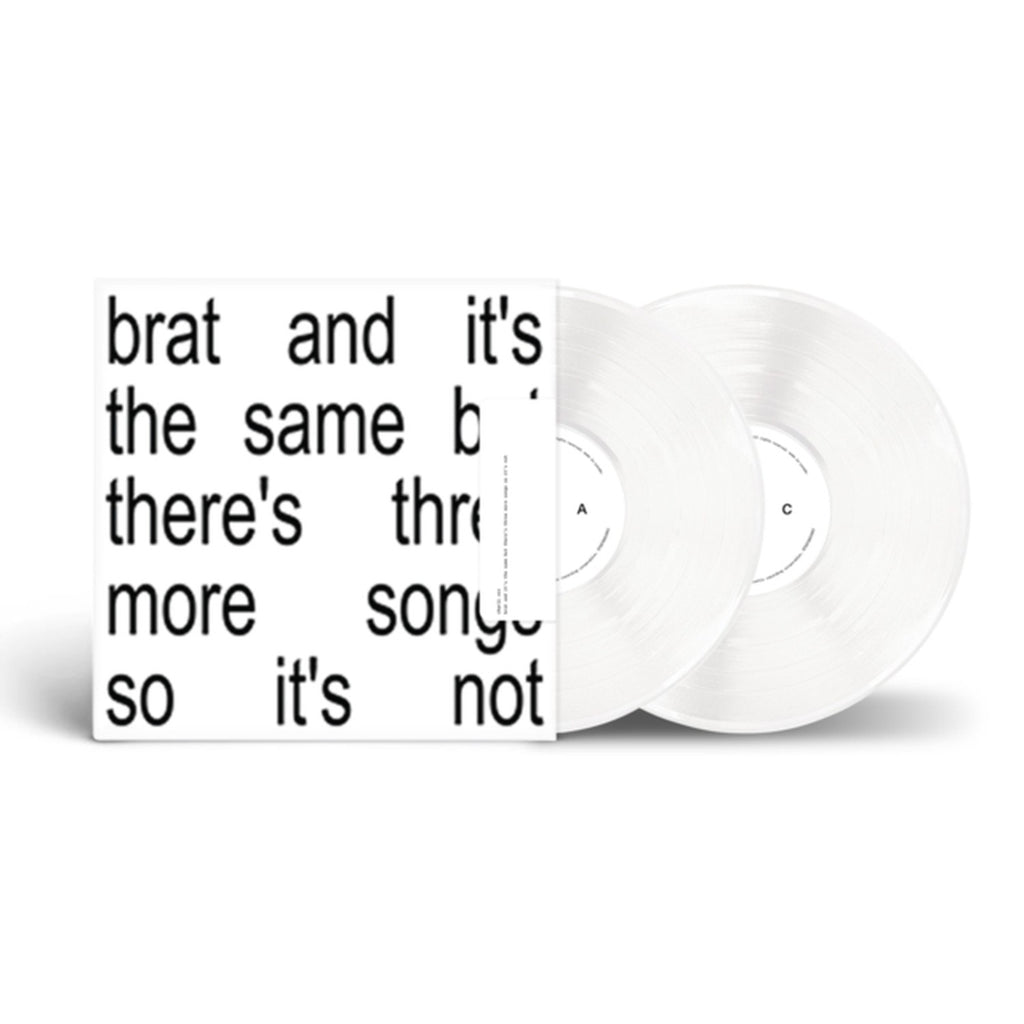Brat & It's The Same But There's Three More Songs So It's Not (2LP/White Vinyl) & How I'm Feeling Now (Clear LP Vinyl) & Charli Charli (2LP) & Crash