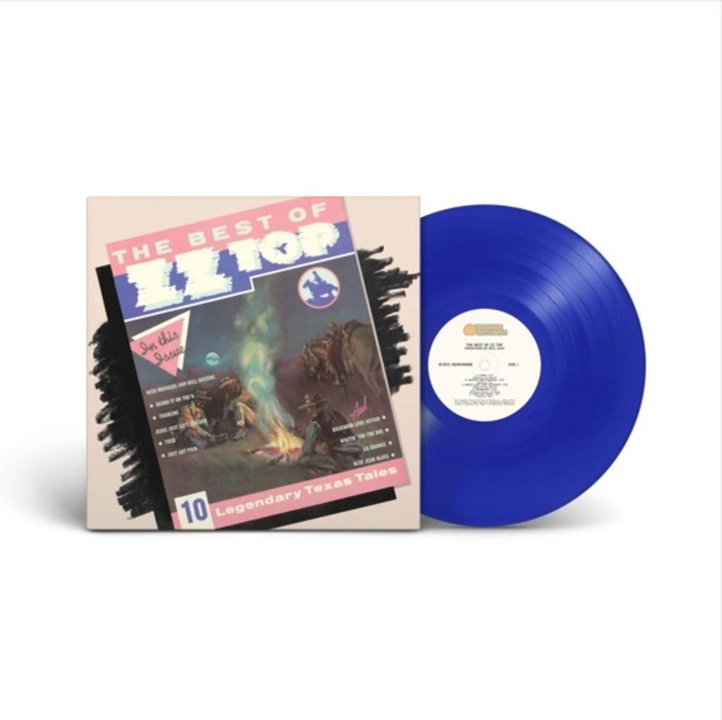 Zz Top - Best Of Zz Top (Translucent Blue LP Vinyl) (Rocktober) & Rio Grande Mud