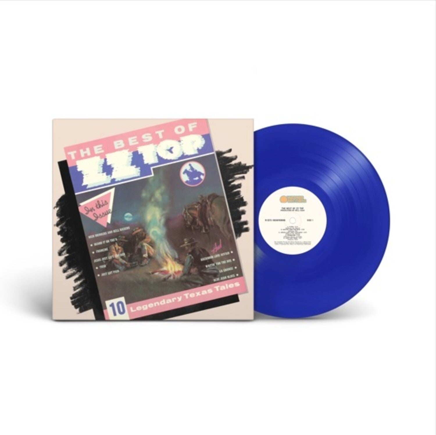 Zz Top - Best Of Zz Top (Translucent Blue LP Vinyl) (Rocktober) & Rio Grande Mud