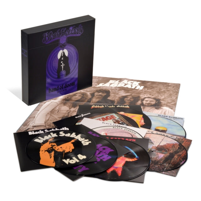 This is a 2 LP Vinyl SKU bundle.
1.This LP Vinyl is brand new.Format: LP VinylMusic Style: Heavy MetalThis item's title is: Hand Of Doom 1970-1978 (8LP - Picture Disc)Artist: Black SabbathLabel: Warner RecordsBarcode: 081227827359Release Date: 8/18/2023
2.This LP Vinyl is brand new.