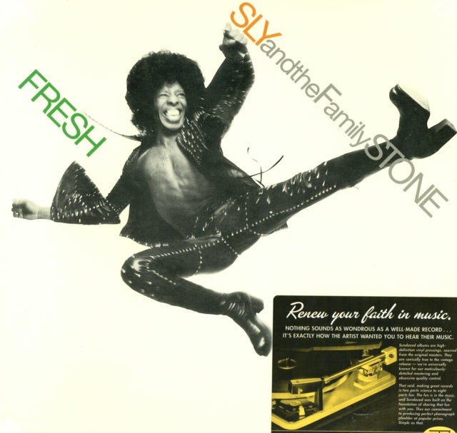 Fresh & Fresh (Neon Orange LP Vinyl/50Th Anniversary) (Rsd Essential) & Sly Lives! (Aka The Burden Of Black Genius) (Ost/2LP) & Anthology (2LP/Pink Vinyl/180G) & Greatest Hits (150G/Dl Card)