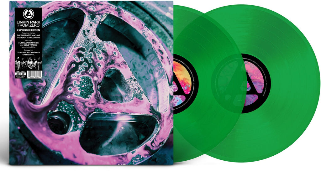 From Zero (Deluxe/2LP/Translucent Emerald Green Vinyl) & Meteora (Marbled LP Vinyl) & Hybrid Theory