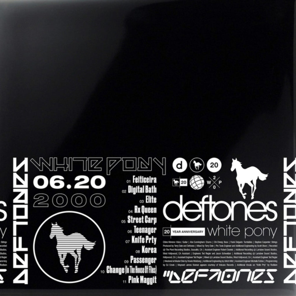 Deftones & White Pony (X) (20Th Anniversary Deluxe Edition/4LP) (I) & Ohms & Gore (White LP Vinyl) & Koi No Yokan & Around The Fur (180G) & Adrenaline & White Pony