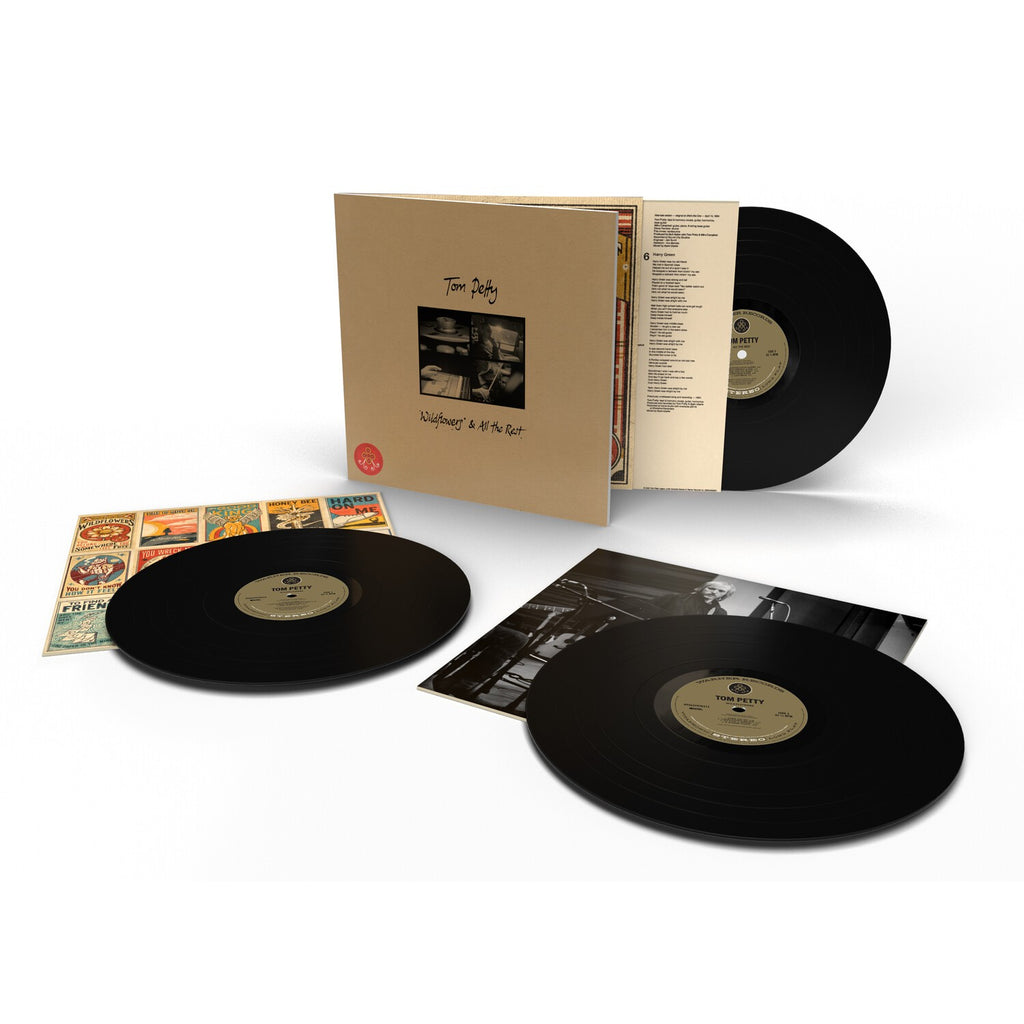 Finding Wildflowers (Alternate Versions) (2LP/Gold Vinyl) (I) & Finding Wildflowers (Alternate Versions) (2LP) & Wildflowers & All The Rest (3LP) & Full Moon Fever (180G) & Greatest Hits (2LP)