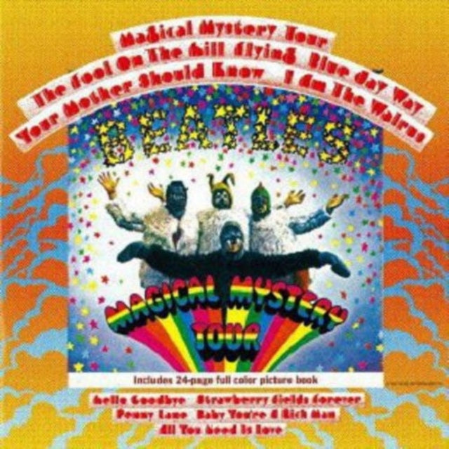 This is a 2 LP Vinyl SKU bundle.
1.This LP Vinyl is brand new.Format: LP VinylMusic Style: SoundtrackThis item's title is: Magical Mystery TourArtist: BeatlesLabel: UMEBarcode: 094638246510Release Date: 11/13/2012
2.This LP Vinyl is brand new.