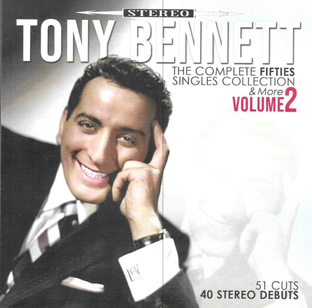 This is a 2 CD SKU bundle.
1.This CD is brand new.Format: CDThis item's title is: Complete 50S Singles, Vol 2-First Time In Stereo-51 Cuts (2CD)Artist: Tony BennettBarcode: 097037040161Release Date: 11/17/2023
2.This CD is brand new.