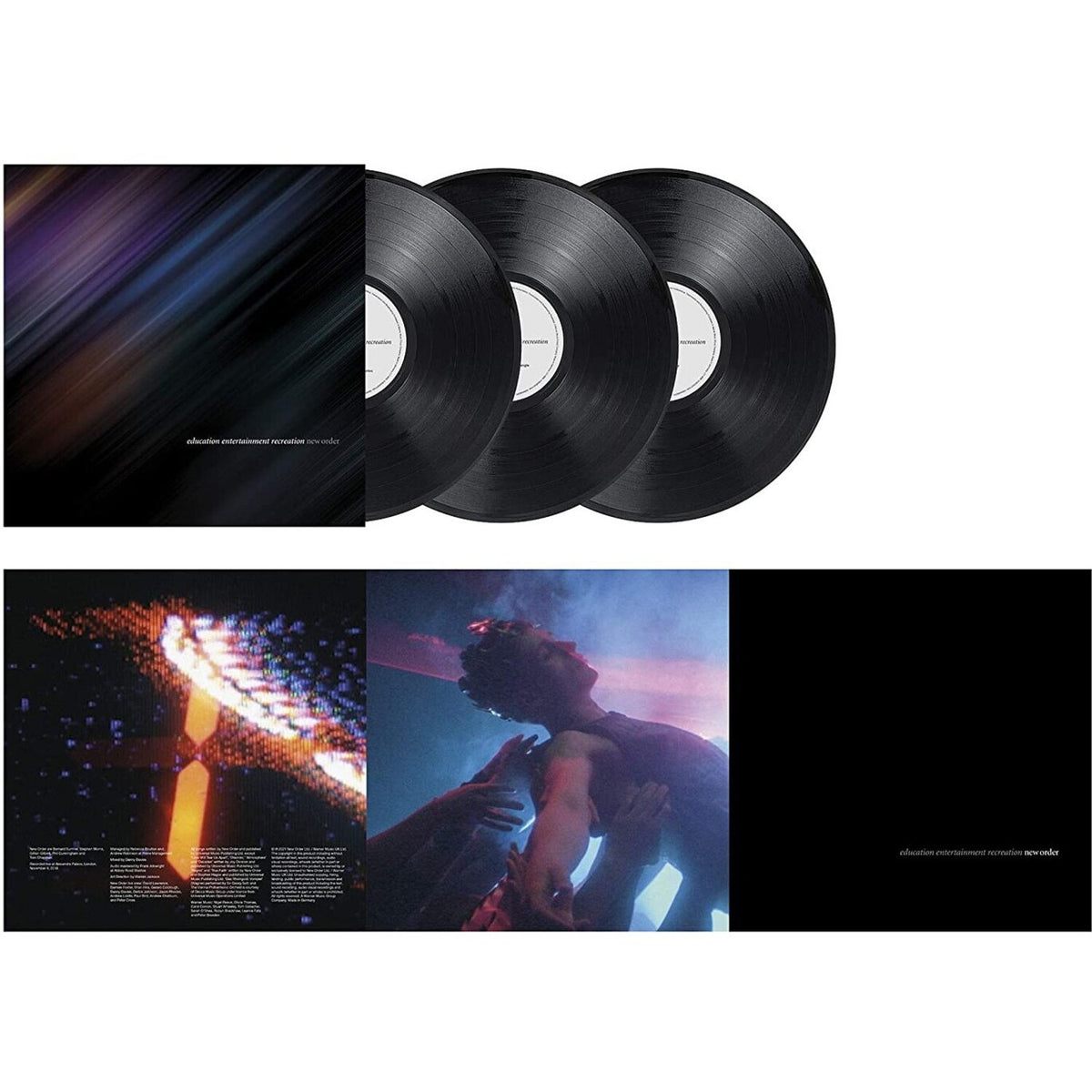 Education Entertainment Recreation (Live) & Substance (2023 Reissue) (2LP) & Be A Rebel Ep & Be A Rebel Remixed (Limited Edition/Clear LP Vinyl) & Be A Rebel & New Order (Marble LP Vinyl)