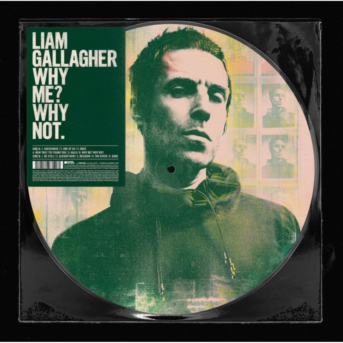 Mtv Unplugged (Live At Hull City Hall) (I) (Light Pink With Aqua Green Splatter LP Vinyl) & Why Me? Why Not (Picutre Disc) & C'mon You Know & Down By The River Thames (2LP/Orange Vinyl) & As You Were  (Zoetrope LP Vinyl)