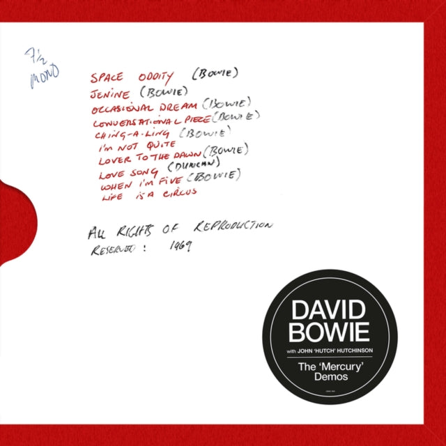 Mercury Demos & Montreal '87 (Limited/Pink LP Vinyl) & Ziggy Stardust & The Spiders From Mars Ost (50Th Anniversary/2LP)