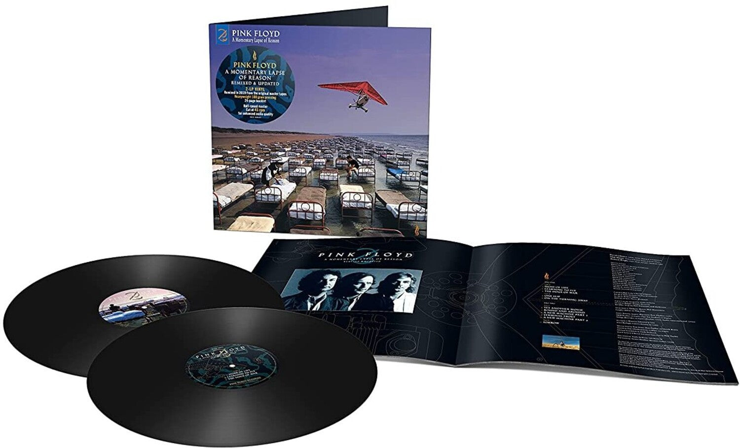 Animals (2018 Remix) (180G/LP/CD/Blu-Ray/DVD) & Momentary Lapse Of Reason (Remixed & Updated) (2LP) & Saucerful Of Secrets (Mono/180G) & Ummagumma (2LP/180G/2016 Version/Gatefold)