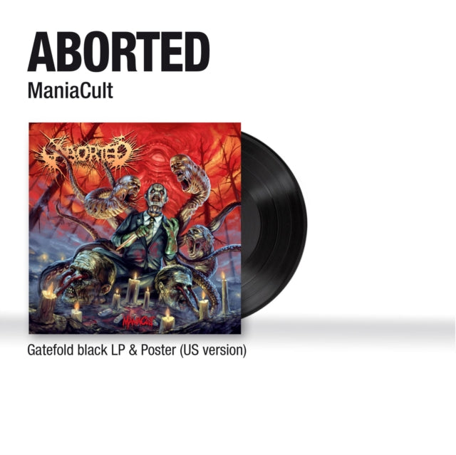 This is a 2 LP Vinyl SKU bundle.
1.This LP Vinyl is brand new.Format: LP VinylMusic Style: Death MetalThis item's title is: ManiacultArtist: AbortedLabel: CENTURY MEDIABarcode: 194398927015Release Date: 12/24/2021
2.This LP Vinyl is brand new.