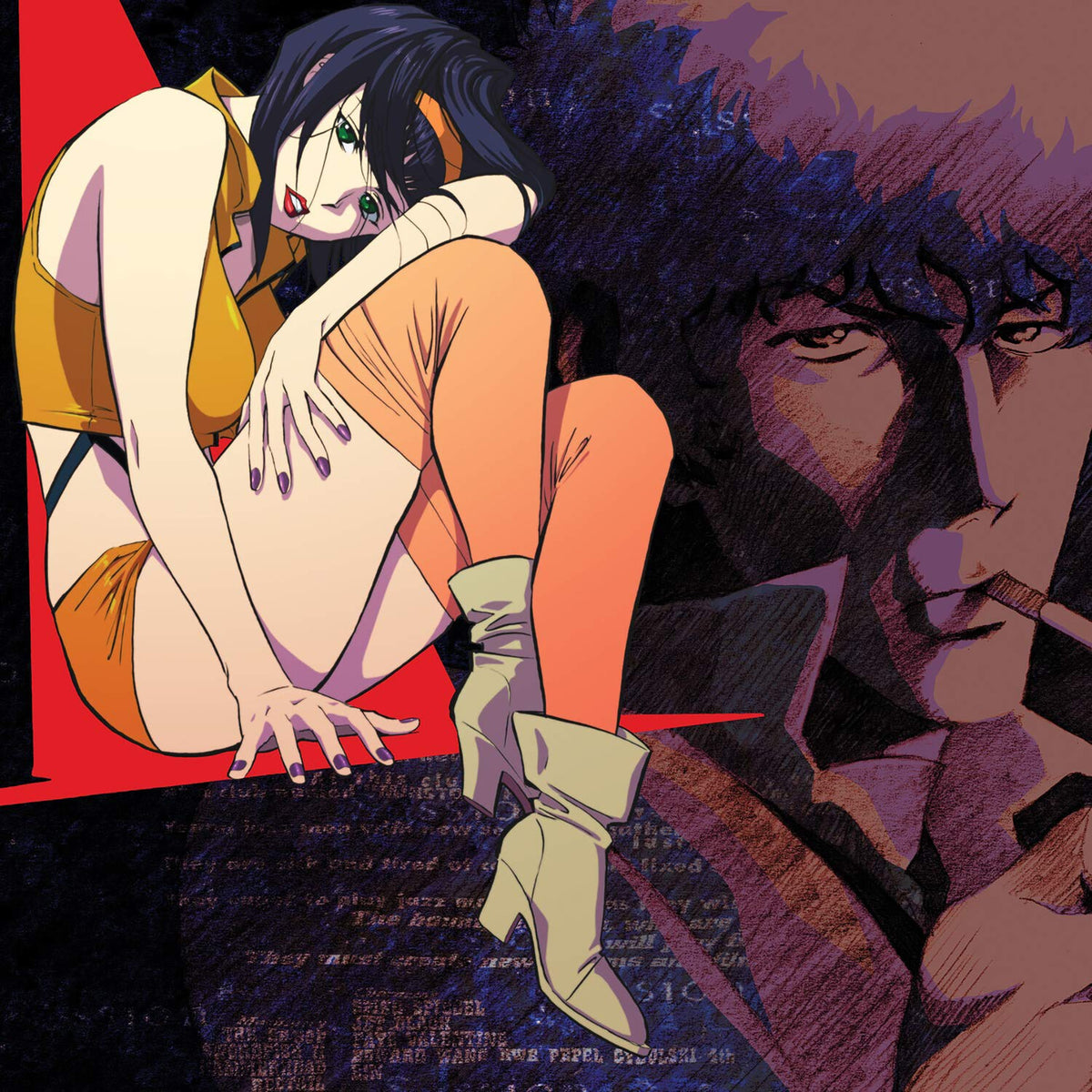 Cowboy Bebop Ost (Ein Variant) (2LP/1-Opaque White & Opaque Brown Vinyl) & Cowboy Bebop: Songs For The Cosmic Sofa