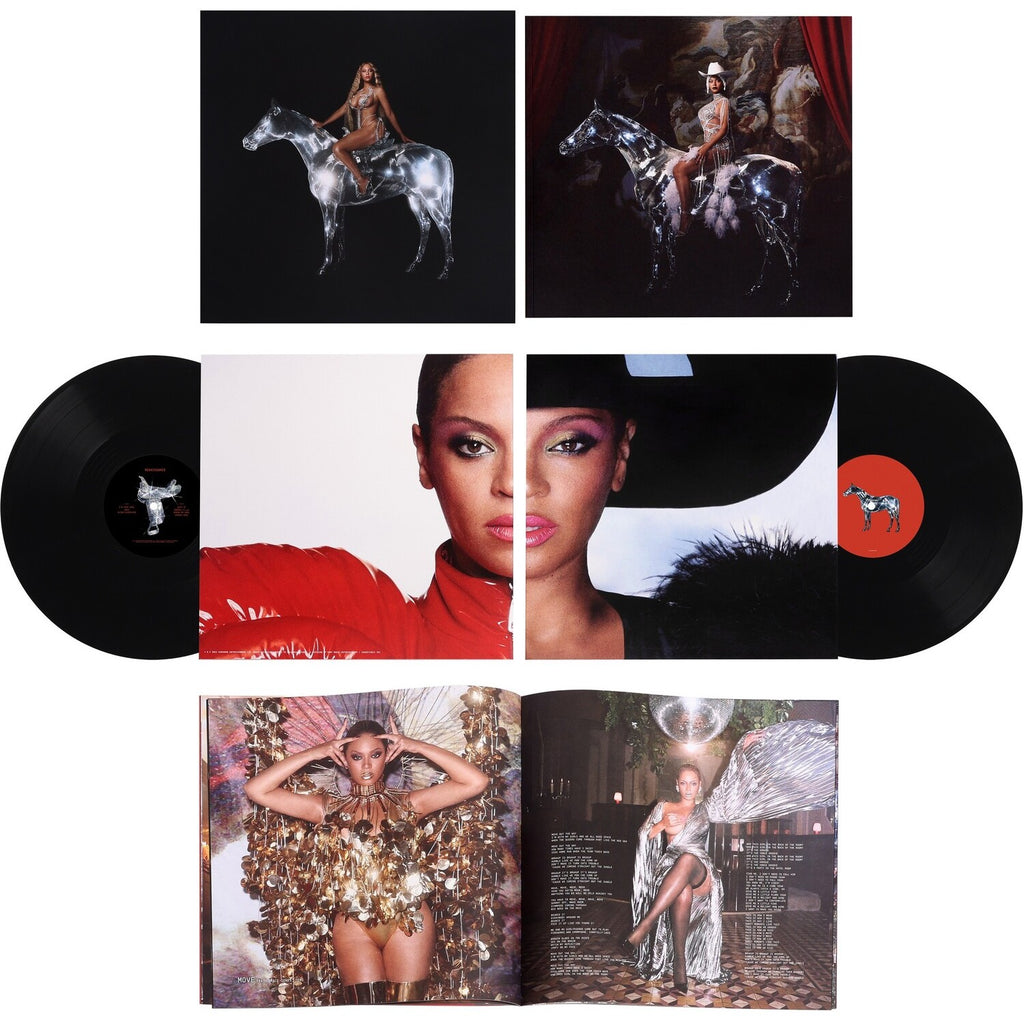 Beyonce - Renaissance (X) (180G/2LP) & Cowboy Carter (X) (2LP/180G/Bead Face) & B'day (2LP/180G) & Lemonade (Limited 180G Yellow LP Vinyl/Dl Card Includes Audio & Video)