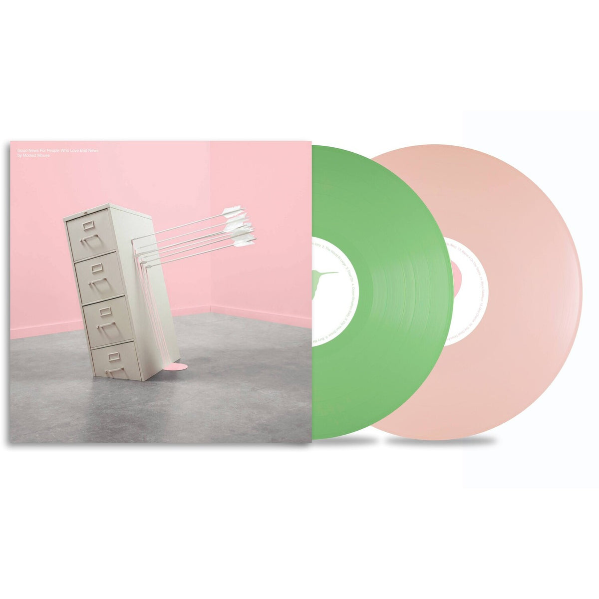 Good News For People Who Love Bad News (Deluxe) (2LP/Baby Pink & Spring Green Vinyl) & Building Nothing Out Of Something