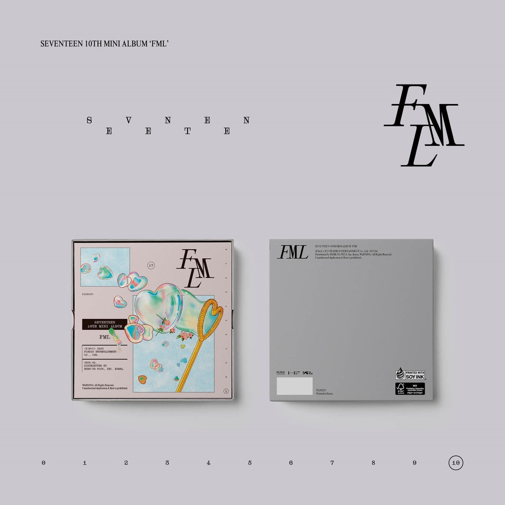Fml (10Th Mini Album) (Carat Ver.) & Seventeen 11Th Mini Album Seventeenth Heaven (Carat Ver.)