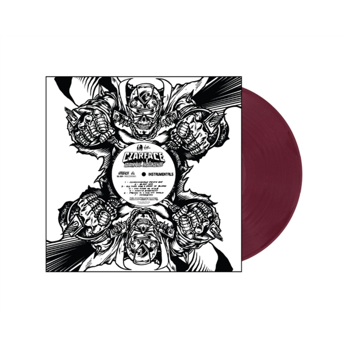 Czar Noir (Red/White LP Vinyl) & Czartificial Intelligence (Instrumentals) (Czarvard Crimson LP Vinyl) (Res Essential) & Czarface Meets Ghostface