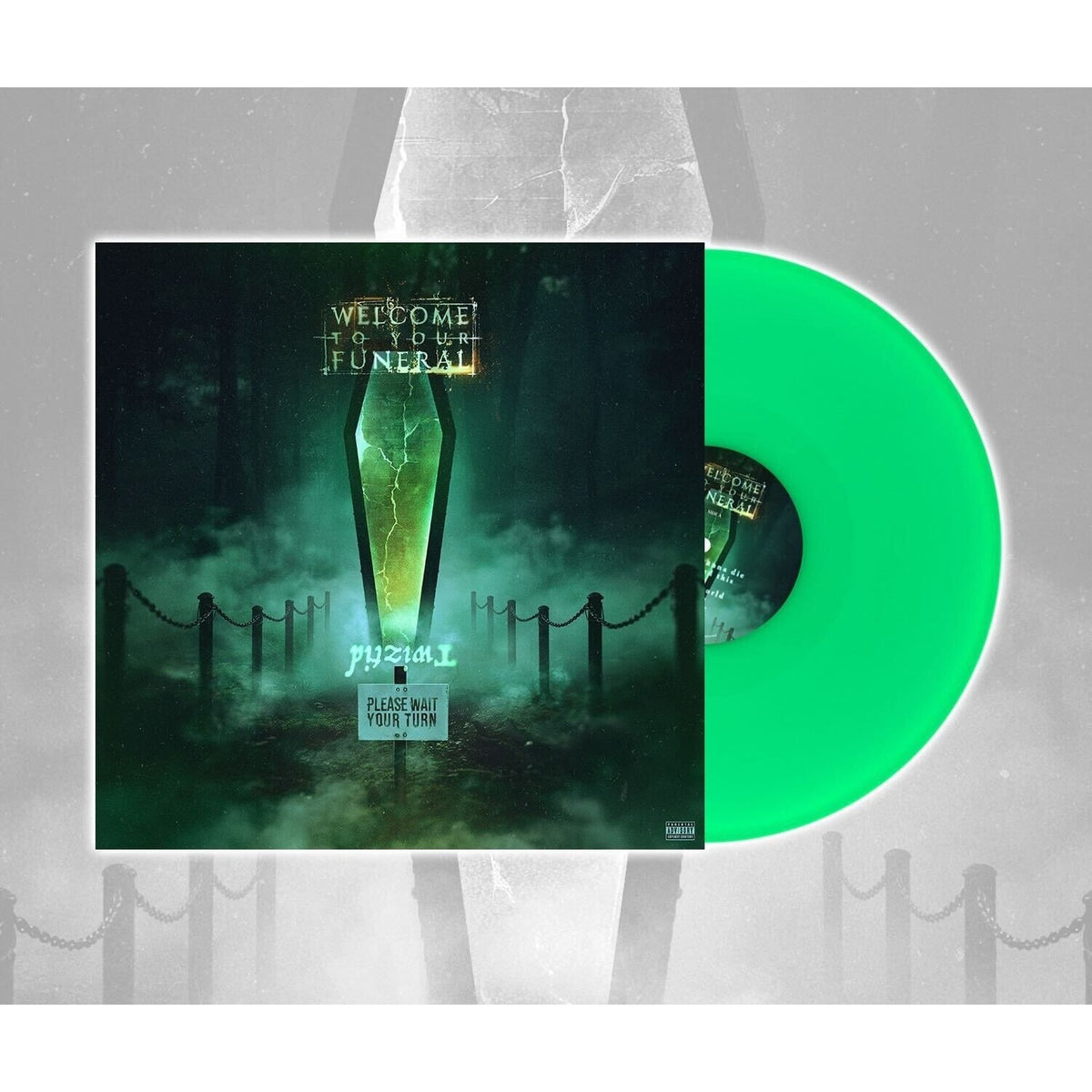 Revelashen (White/Silver Galaxy LP Vinyl) & Unlikely Prescription (Black/Light Blue Marble Vinyl/2LP) & Welcome To Your Funeral (X) (Death Void Verdant LP Vinyl)