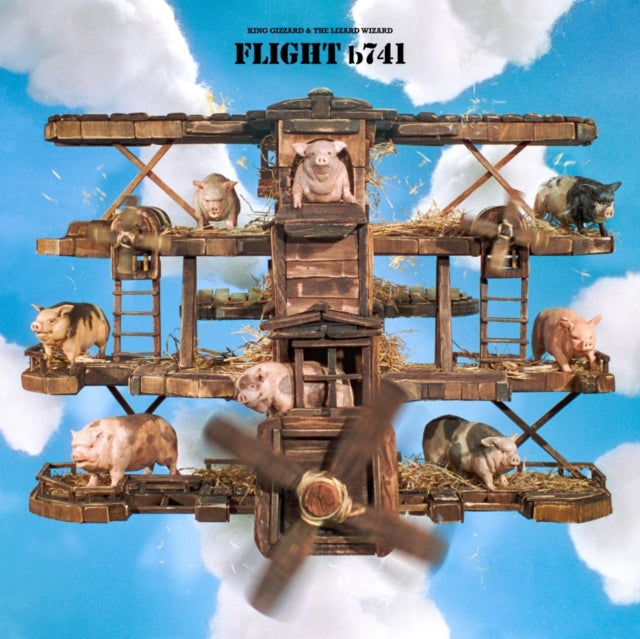 Flight B741 (Recycled Black LP Vinyl) & Murder Of The Universe (Transparent Green W/Mustard Yelow Splatter LP Vinyl) & Infest The Rats' Nest (Red/Black LP Vinyl) & Paper Mache Dream Balloon (Pink Seaglass LP Vinyl)