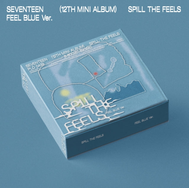 Spill The Feels - Seventeen 12Th Mini Album (Feel Blue Ver.) & Spill The Feels - Seventeen 12Th Mini Album (Carat Ver.) & Seventeen 5Th Album Happy Burstday (New Escape Ver.) & Seventeen (12Th Mini Album)