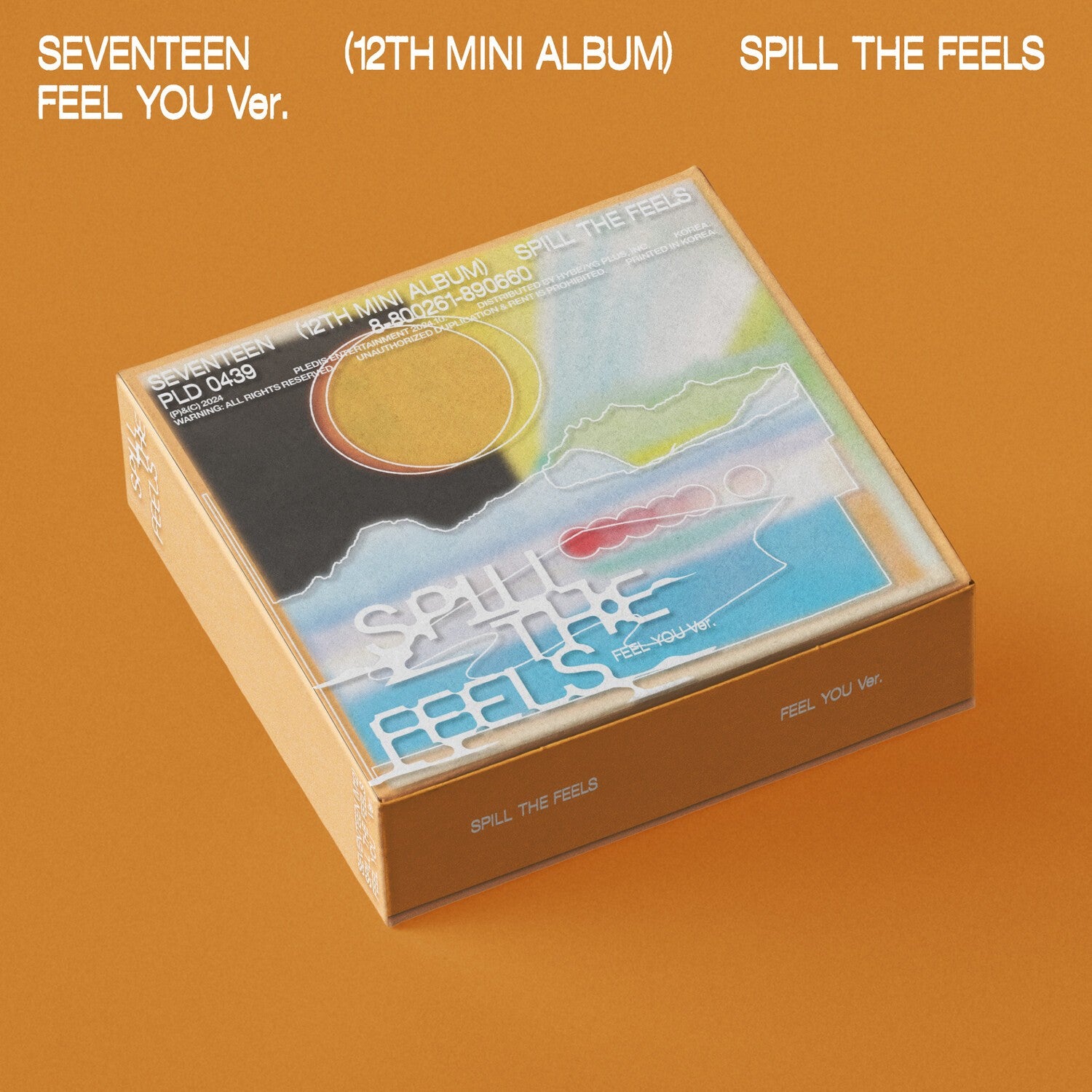 Spill The Feels - Seventeen 12Th Mini Album (Feel Blue Ver.) & Seventeen 5Th Album Happy Burstday (New Escape Ver.) & Going Seventeen (Reissue)