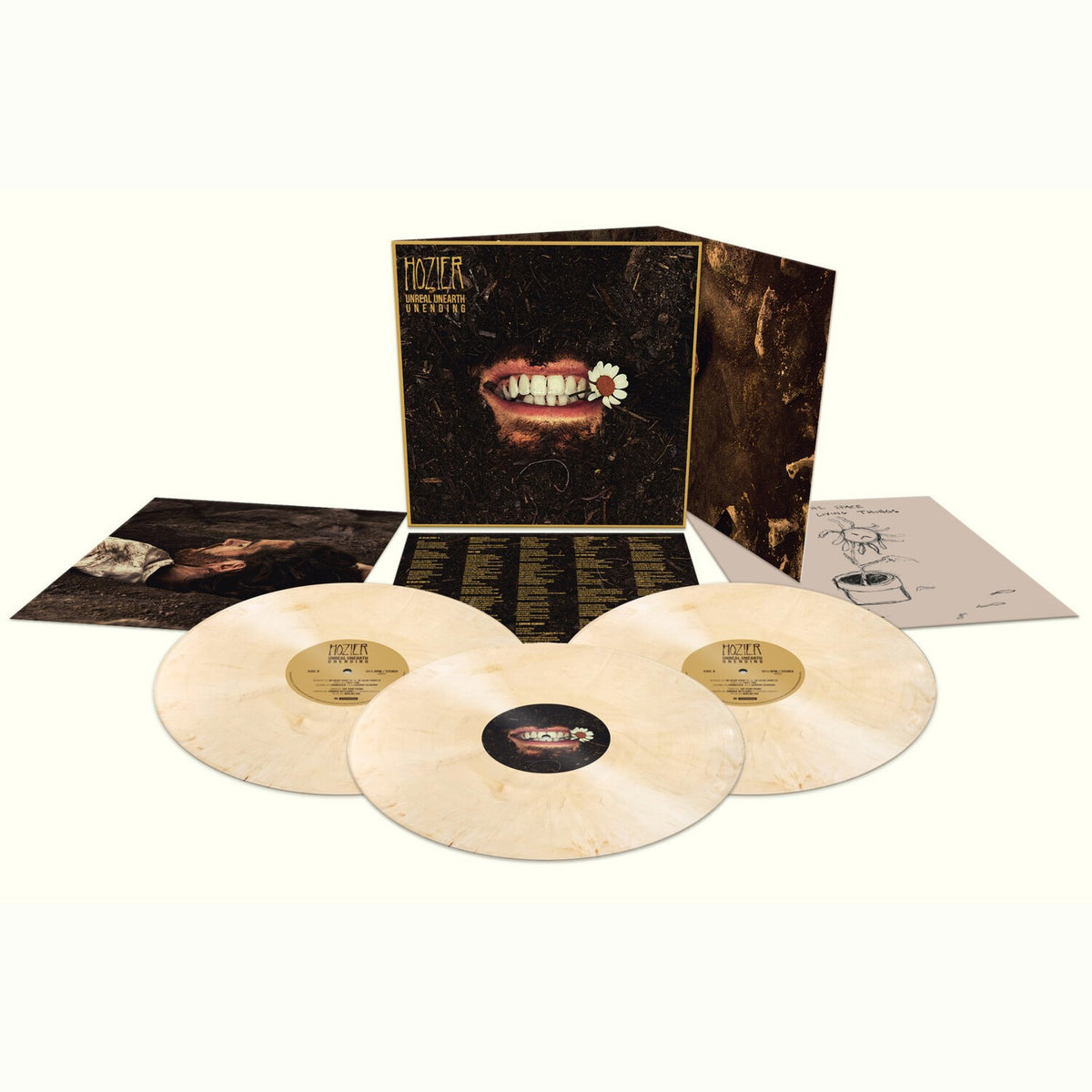Unreal Unearth (2LP) & Hozier (10Th Anniversary Edition) (2LP/Opaque Custard Vinyl) & Wasteland, Baby! (2LP) & Unreal Unearth Unending (3LP/140G/Tooth White Vinyl)