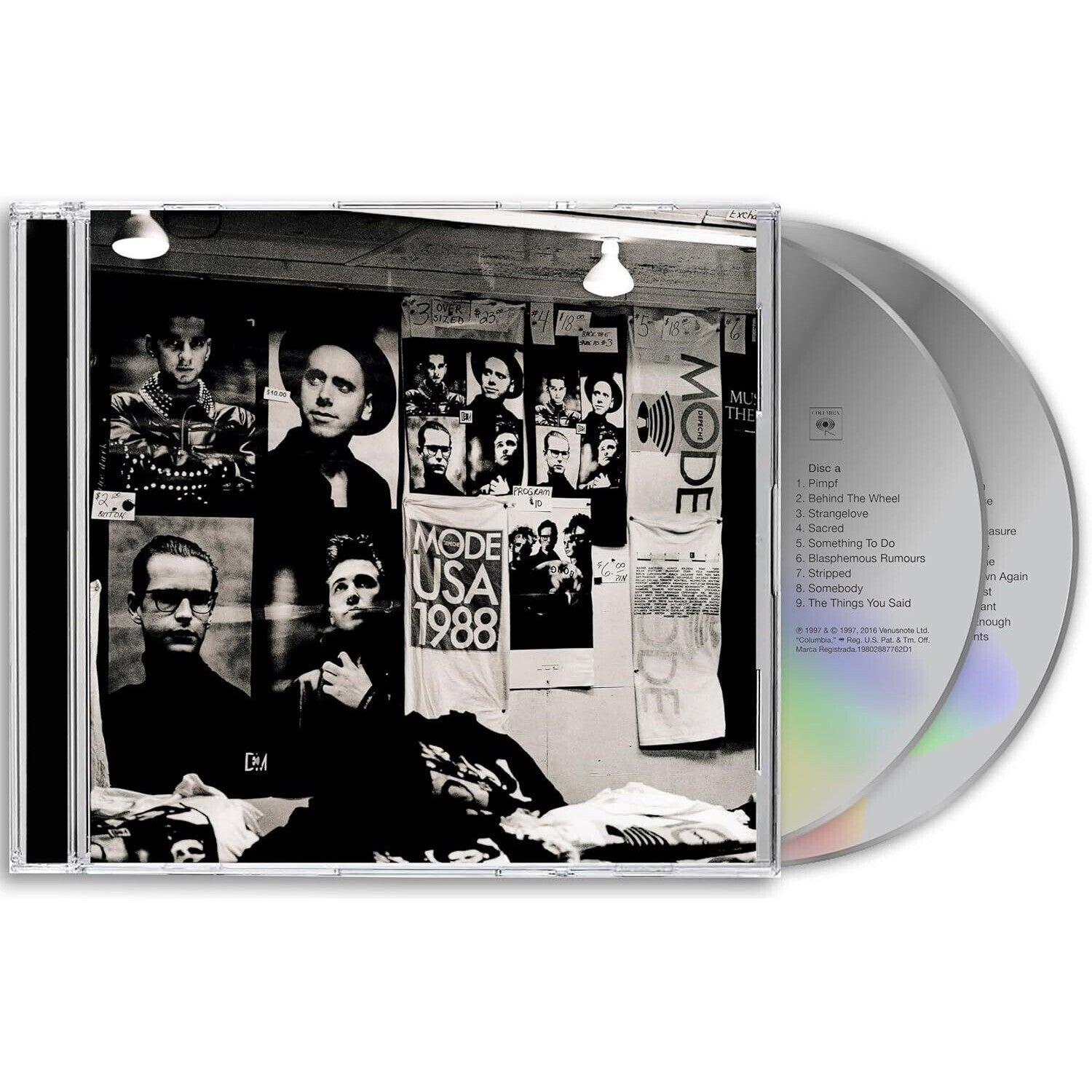 101 - Live (2CD) & Depeche Mode: M (2DVD/2CD)