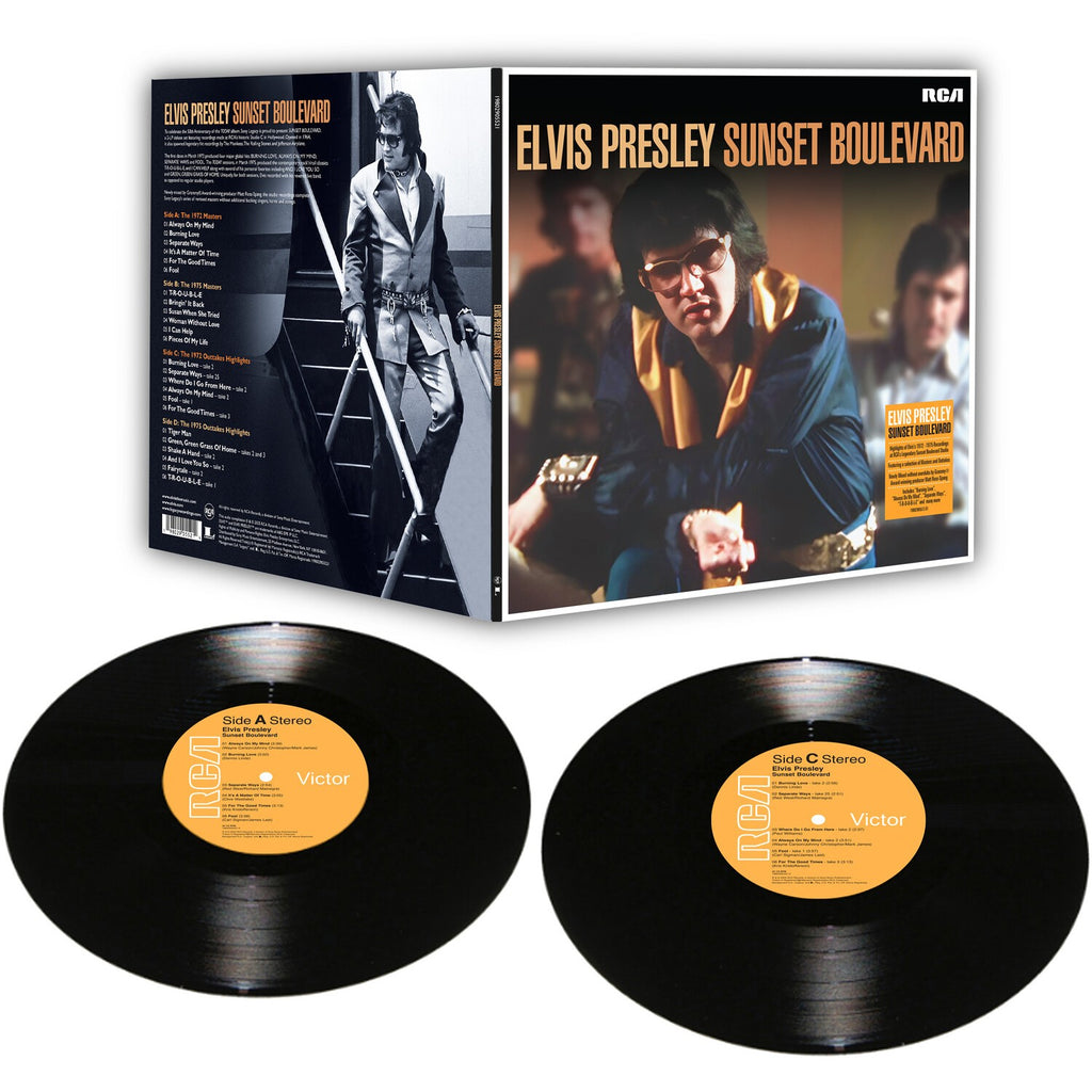 Sunset Boulevard (2LP) & Rocks On (2LP/180G/Solid Blue Vinyl)