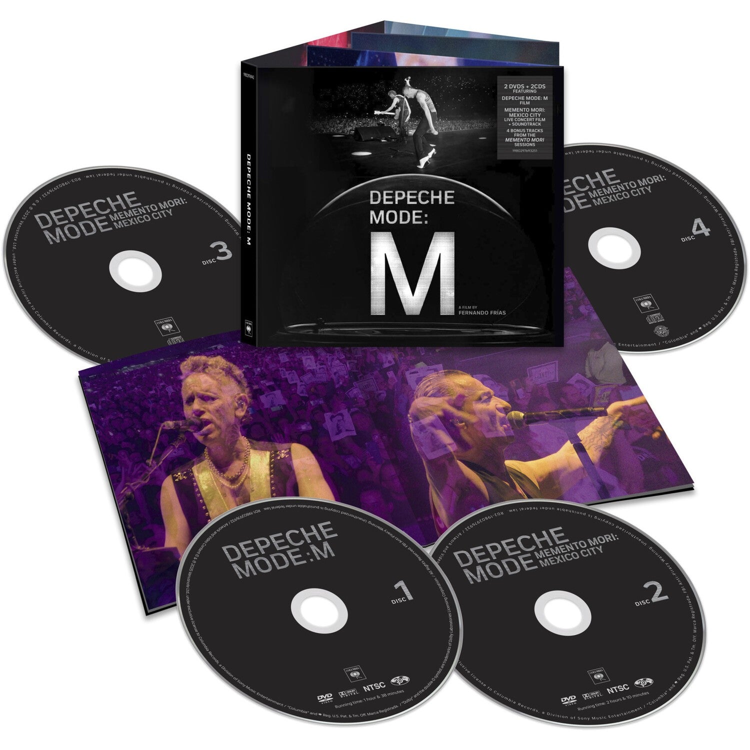 Depeche Mode: M (2DVD/2CD) & Depeche Mode: M (2Blu-Ray/2CD) & Live In Berlin
