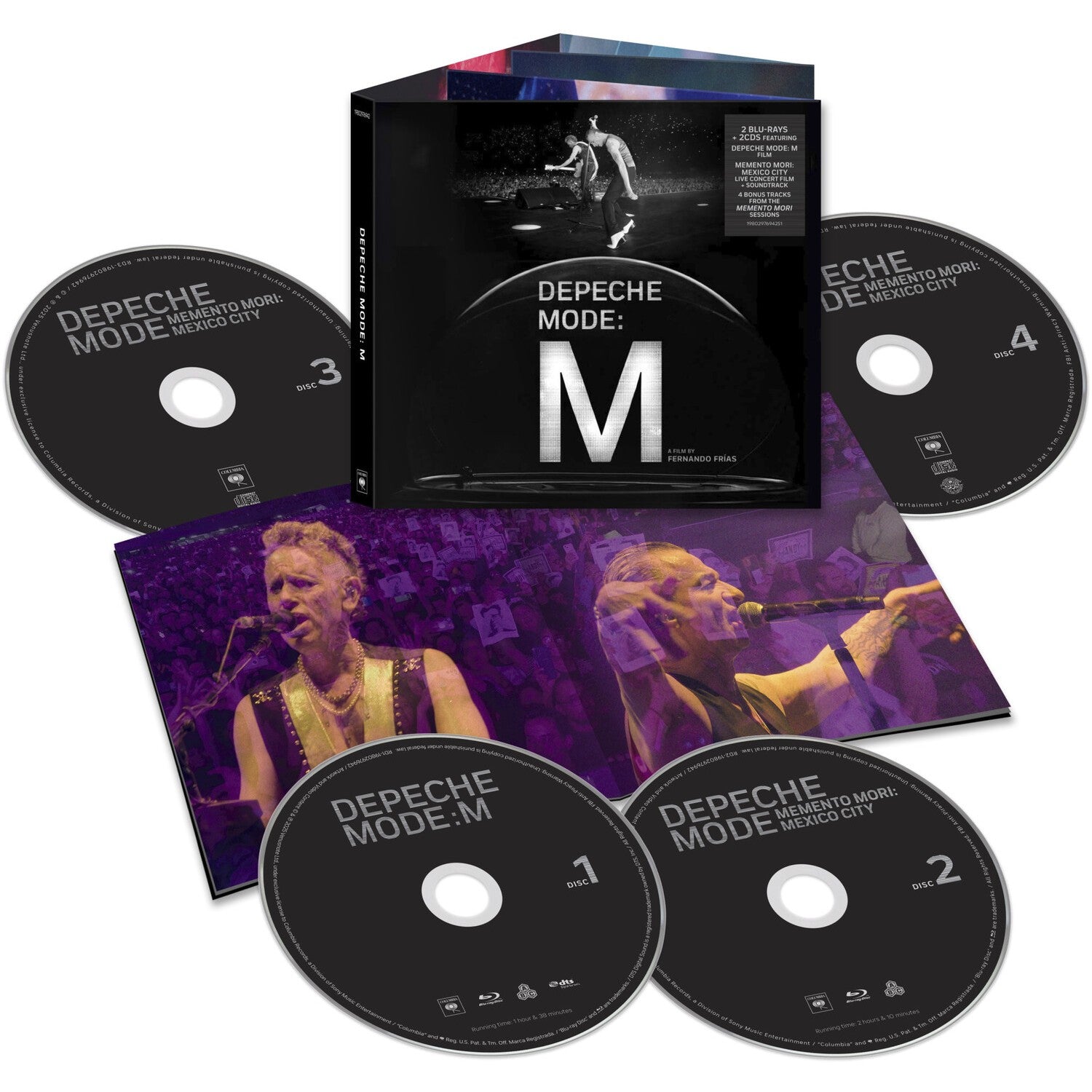 Depeche Mode: M (2Blu-Ray/2CD) & Live In Berlin