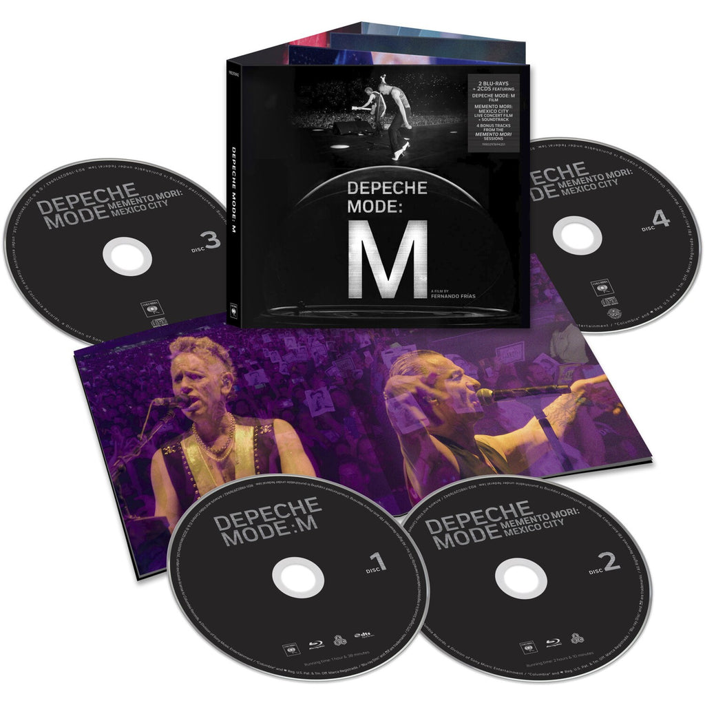 Depeche Mode: M (2DVD/2CD) & Depeche Mode: M (2Blu-Ray/2CD)