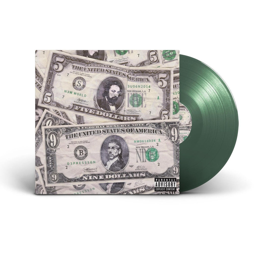Long Term Effects Of Suffering (Glow Green LP Vinyl) & New World Depression (Coke Bottle LP Vinyl) & I Want To Die In New Orleans (Red/Black LP Vinyl)