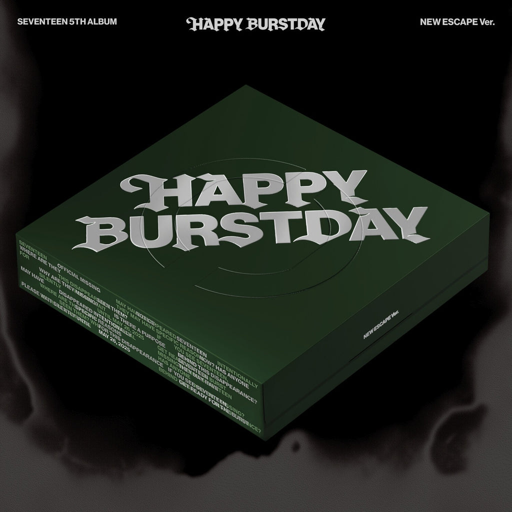 Spill The Feels - Seventeen 12Th Mini Album (Feel Blue Ver.) & Spill The Feels - Seventeen 12Th Mini Album (Feel You Ver.) & Seventeen 5Th Album Happy Burstday (New Escape Ver.) & Seventeen 5Th Album Happy Burstday (New Burstday Ver.)
