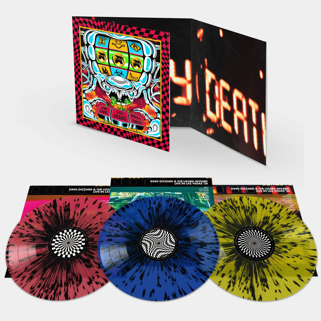 King Gizzard - Live In Las Vegas 24 (Splatter LP Vinyl) & Live In Brussels '19 (140G/3LP)
