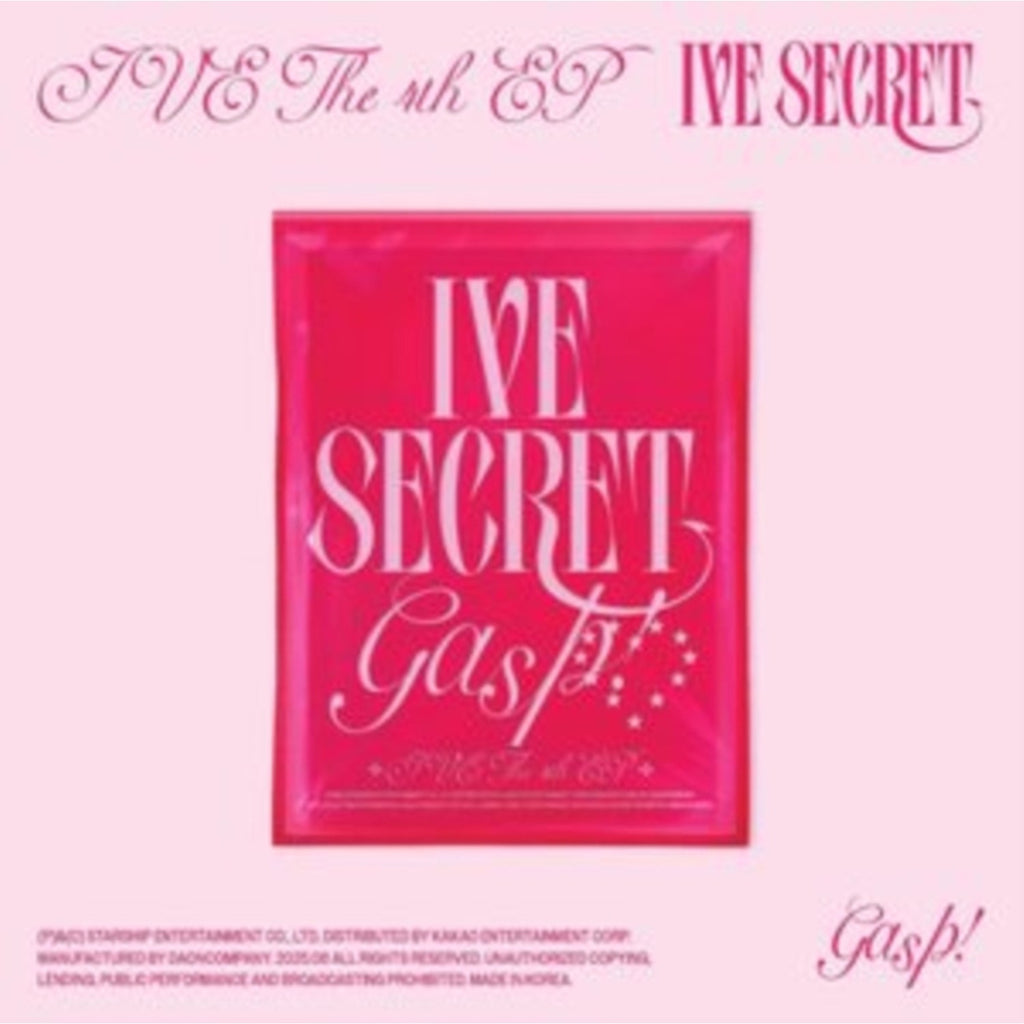 Ive The 4Th Ep Ive Secret (Gasp! Ver.) & Ive The 4Th Ep Ive Secret (Shh Ver.) & I've Ive (Volume 1/Special Version) & I've Mine 1St Ep