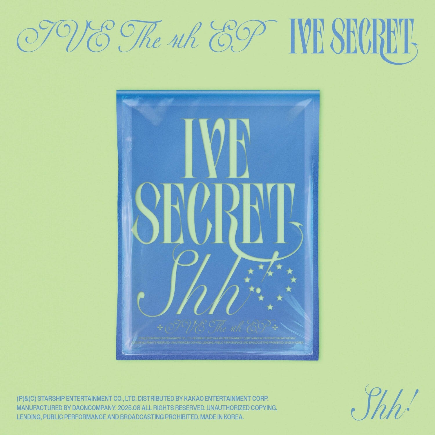 Ive The 4Th Ep Ive Secret (Psst! Ver.)  & Ive The 4Th Ep Ive Secret (Shh Ver.) & I've Ive: Vol.1 & I've Ive (Volume 1/Special Version)