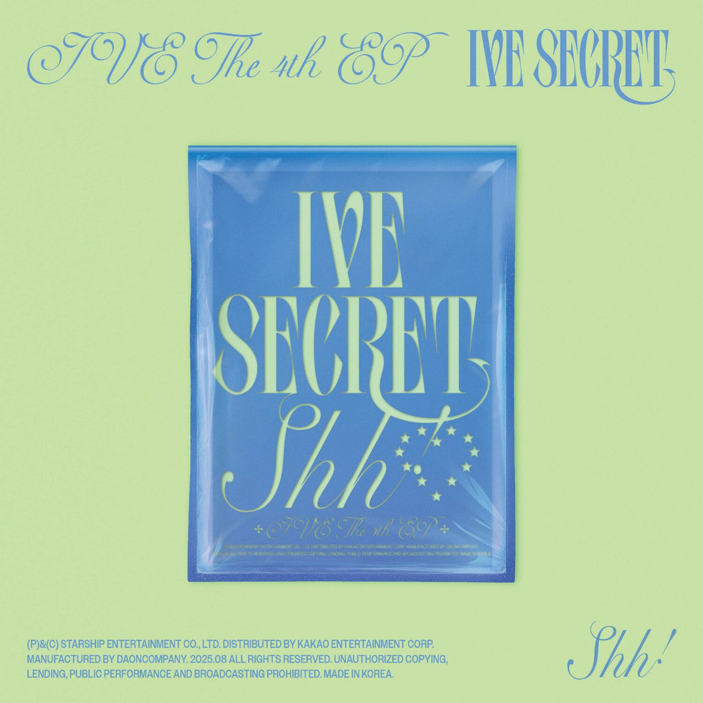 Ive The 4Th Ep Ive Secret (Gasp! Ver.) & Ive The 4Th Ep Ive Secret (Psst! Ver.)  & Ive The 4Th Ep Ive Secret (Shh Ver.) & Ive The 4Th Ep Ive Secret (Digipack) & I've Ive: Vol.1 & I've Ive (Volume 1/Special Version) & I've Mine 1St Ep