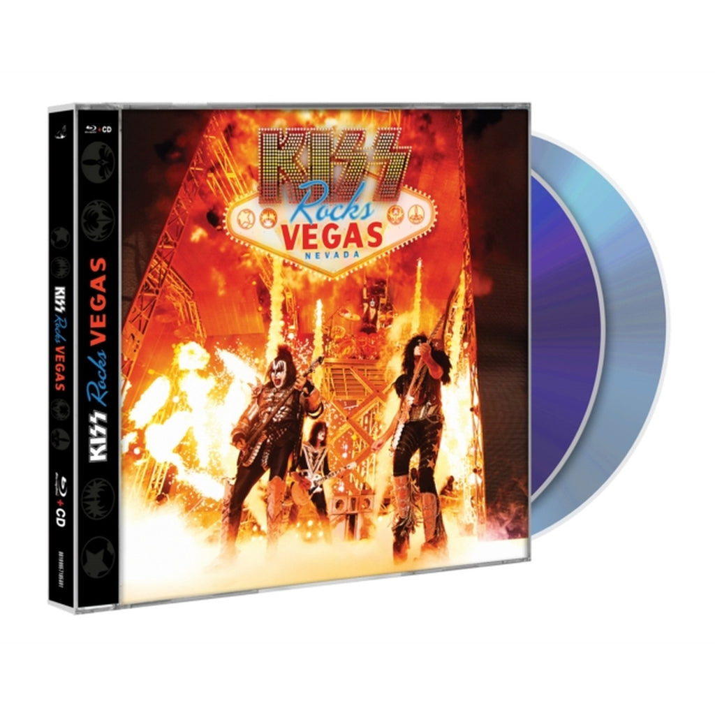Kiss Rocks Vegas (Blu-Ray/CD) & Hotter Than Hell