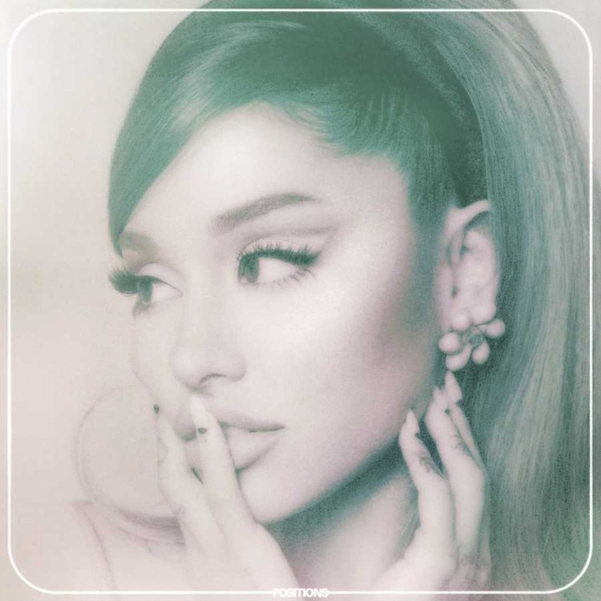 Positions (Coke Bottle Clear LP Vinyl) & Thank U, Next
