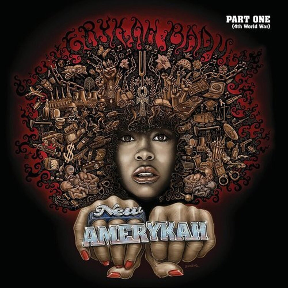 Worldwide Underground (Purple LP Vinyl) & New Amerykah Part Two (Return Of The Ankh) (Violet Vinyl/2LP) & New Amerykah Part One (4Th World War) (Purple Vinyl/2LP) & Worldwide Underground & New Amerykah Part 2: Return Of Ankh & Baduizm & Mama's Gun