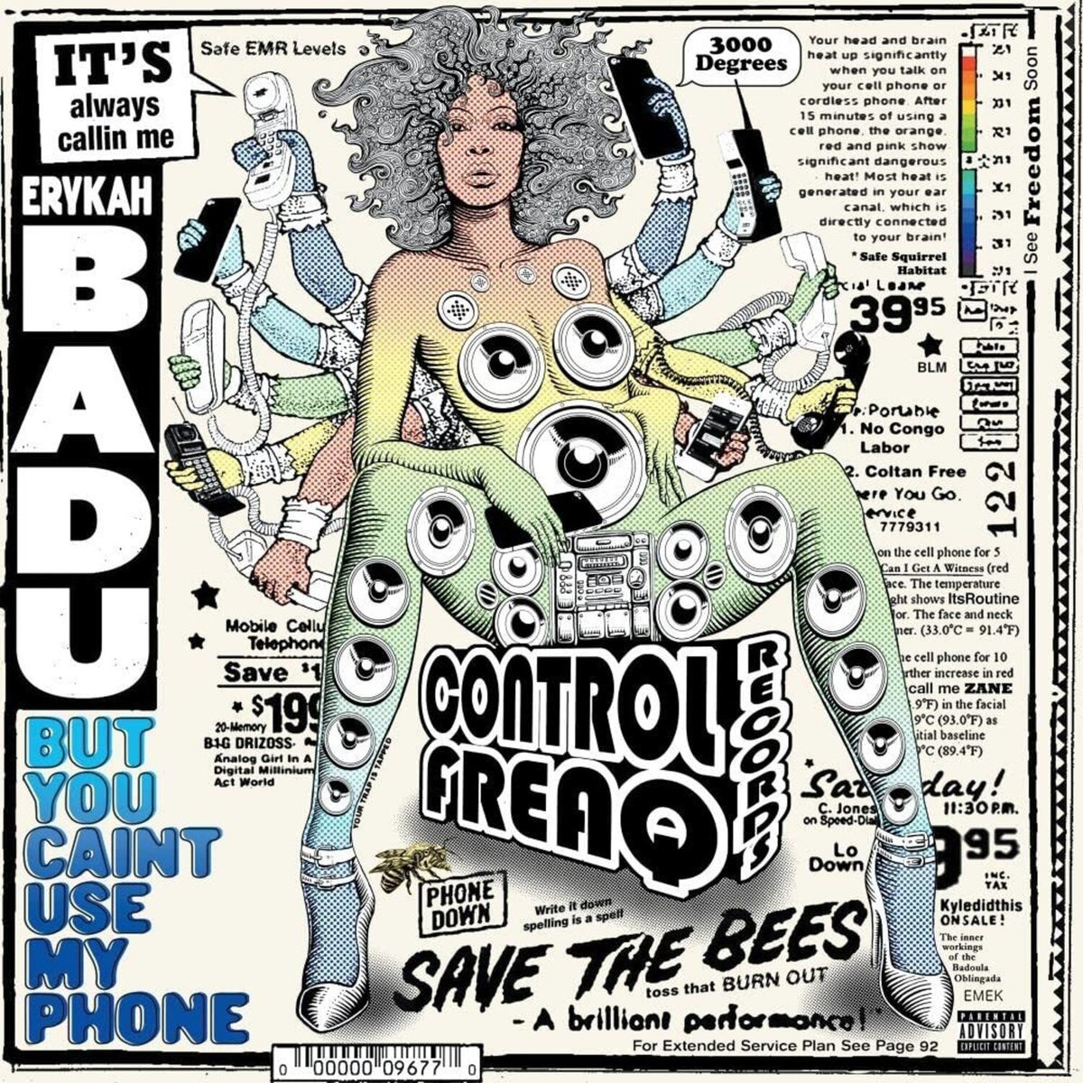 New Amerykah Part Two (Return Of The Ankh) (Violet Vinyl/2LP) & But You Caint Use My Phone (Purple LP Vinyl) & Mama's Gun