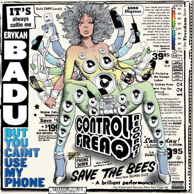Worldwide Underground (Purple LP Vinyl) & New Amerykah Part Two (Return Of The Ankh) (Violet Vinyl/2LP) & But You Caint Use My Phone (Purple LP Vinyl)
