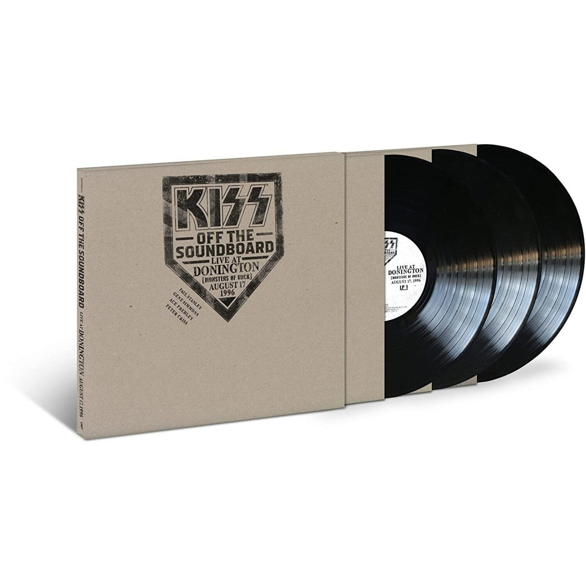 Kiss Off The Soundboard: Donington 1996 (Live) (3LP) & Kiss Off The Soundboard: Live In Des Moines (2LP) & Asylum & Love Gun & Crazy Nights
